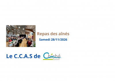 CCAS - Repas des aînés
